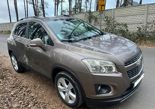 Chevrolet Trax cena 21500 przebieg: 207107, rok produkcji 2013 z Krotoszyn małe 92